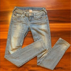 True Religion Soft Faded Denim Jeans